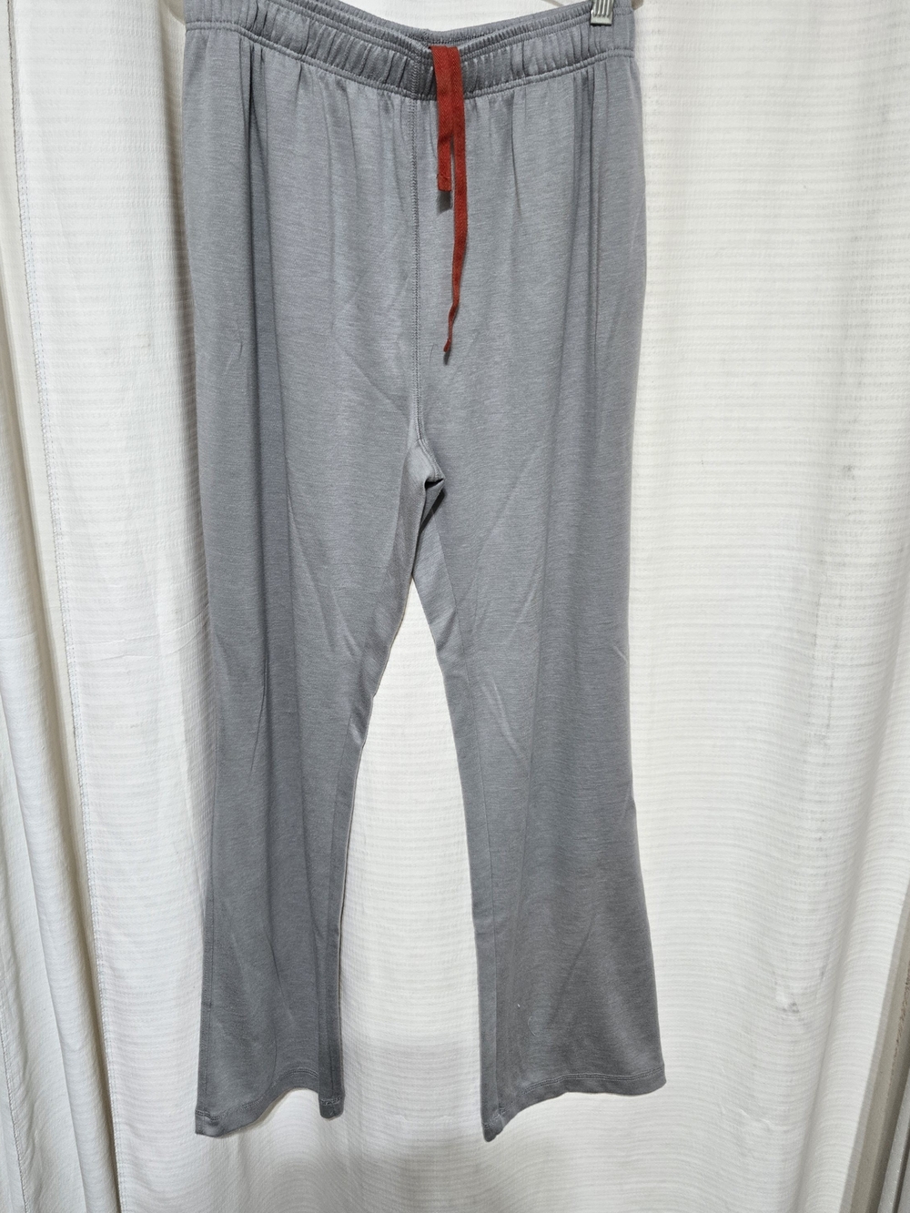 Tommy Bahama Gray Lounge Pants with Red Drawstring Accent